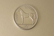 EIRE, 1962 Half Crown. Free Post