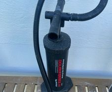 Air pump for outdoor toys etc