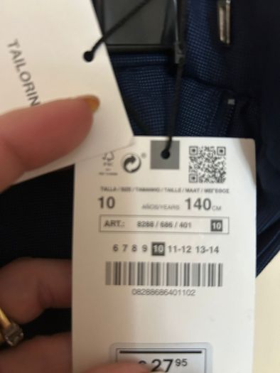 boys suit brand new zara age 10