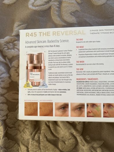 BeautyBio R45 The Reversal 3 Phase Retinol Booster System brand new