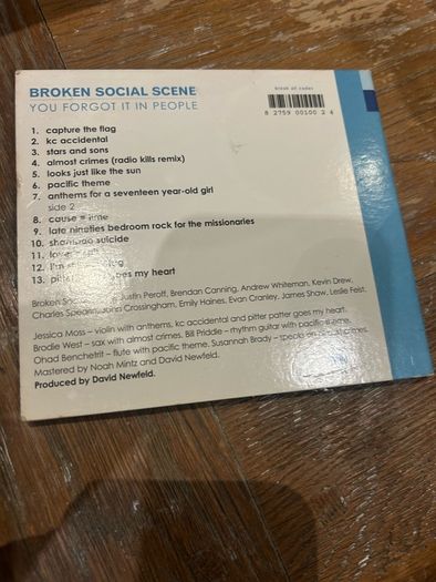 Broken Social Scene - You Forgot It in People