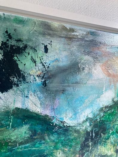 Large Original Painting Original Irish Landscape Framing Option The Wicklow Way Irish Valley Art Wicklow Dublin Kerry Original Irish Art