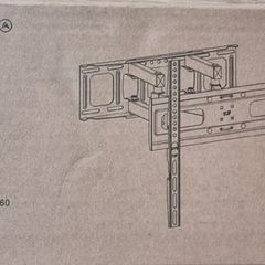 Tv Wall Mount Bracket Tilt Swivel Full Motion 32-85"