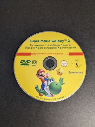 Super Mario Galaxy 2 DVD