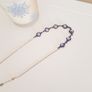 Purple Stones Necklace Image 4