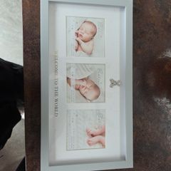 Baby picture frame