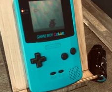 Nintendo Gameboy Color - Teal- Optional Flash Cart - #381