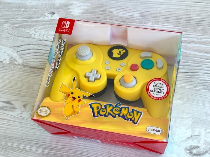 Nintendo Pokemon Wired Fight Pad Pro for Switch - New