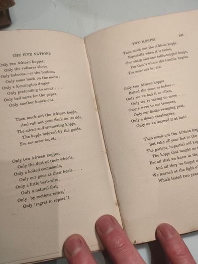 4x Early Rudyard Kipling Hardback Novels