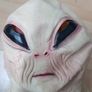 Cosplay Alien Horror Latex Mask Halloween Fancy Dress Party Headwear Ghost Props Image 3