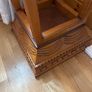 Wooden and glass stand Image 3