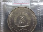Germany GDR 20 Mark Commemorative Coin - Friedrich von Schiller 170th Anniversary 1972 - Mint A Berlin