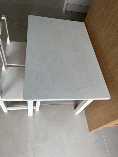 Ikea Sundvik kids wood table & chairs