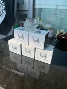Skull-shaped shot glasses 5x
