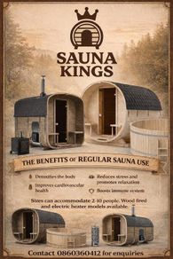 Luxury Sauna + bundle + harvia 7kW+ plunge pool