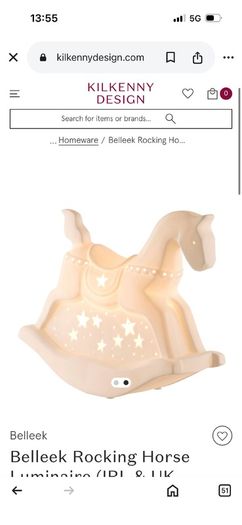 Beleek Rocking Horse Nightlight