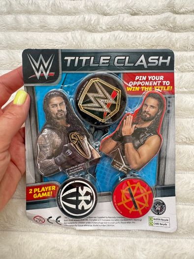 WWE title clash 2 player game pin your opponent to win the title 2019 Damaged Box Please see photos