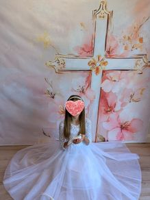 Communion photo backdrop