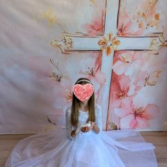 Communion photo backdrop