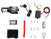 Electric Winch 1360 KG Plate Roller Fairlead Wireless Remote Control