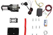 Electric Winch 1360 KG Plate Roller Fairlead Wireless Remote Control