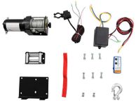 main image for ad Electric Winch 1360 KG Plate Roller Fairlead Wireless Remote Control