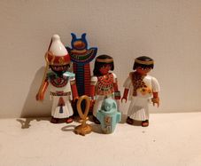 Playmobil 4243 Pharaoh's Temple Rare 2008 Figures Only