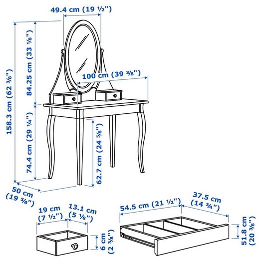 Vanity Table