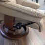 Ekornes Stressless Reno Swivel Leather Recliner Image 3