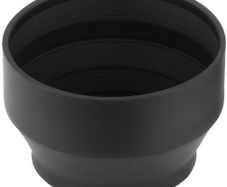 3-In-1 Rubber Lens Hood - 49mm