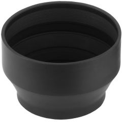 3-In-1 Rubber Lens Hood - 49mm
