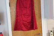 Red Stain Look Skirt.  Size  XXL 18. (No Stretch  In The Material.