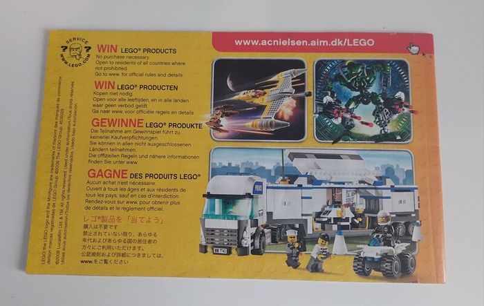 Lego Star Wars - original instructions for set 7670 - Hailfire Droid and Spider Droid - price includes postage