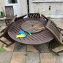 Garden table and chairs Image 2