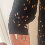 Reiss black mini flapper style Dress Image 4