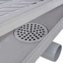 Linear Shower Drain 2 pcs Wave 830x140 mm Stainless Steel Image 8