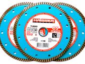3 diamond blades 180mm , hole 22,23mm
