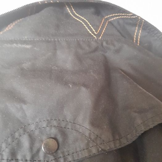 Barbour Black double breasted jacket