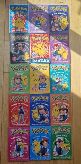 Official Pokemon Super Collection  15 Book Bundle