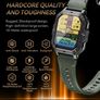 Smart Watch 5ATM Waterproof Inch Full HD Military Watch with Blood Pressure, Smart Watch Men with Heart Rate SpO2 Sleep Monitor Pedometer, 100+ Sports Modes Sports Watch Image 6
