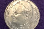 Pope John Paul II Spainish Coin Religious Medal