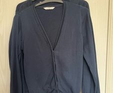 M&S navy cardigans size 10-11 years