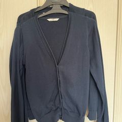 M&S navy cardigans size 10-11 years