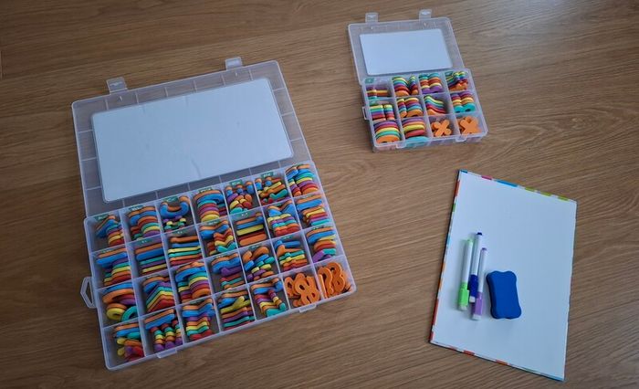 A Big Set of Magnetic Letters & Numbers for Kids, 3+