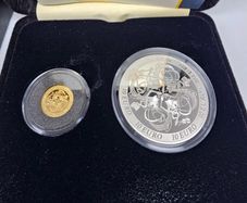 Ireland 2007 Gold & Silver Proof Coin Set Celtic Culture in Original box