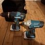 Makita 18V Li-ion Brushed Cordless Combi drill & impact driver (2 x 2Ah Image 4