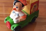 Vintage Toy Pinocchio Car