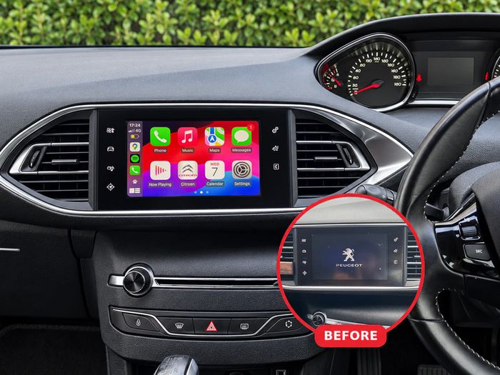 Peugeot 308 2020 Apple CarPlay & Android Auto Upgrade