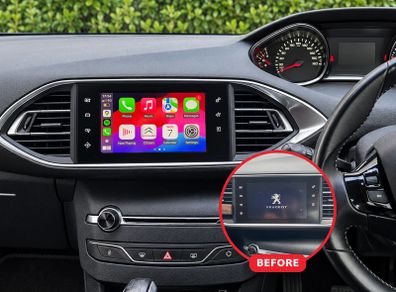 Peugeot 308 2020 Apple CarPlay & Android Auto Upgrade