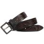 Premium Embossed Genuine Leather Belt Stylish Vintage Designer Belt Durable Formal & Casual Waist Belt Image 6